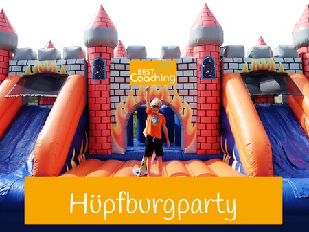 Hüpfburg Party