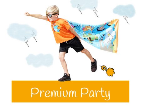 Premium Geburtstagsparty 120min